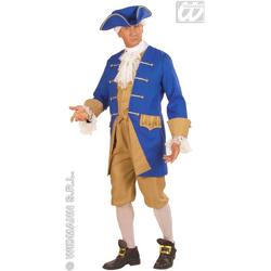 Middeleeuwse & Renaissance Strijders Kostuum | Koloniale Man Sir Brittania Kostuum | XL | Carnaval kostuum | Verkleedkleding